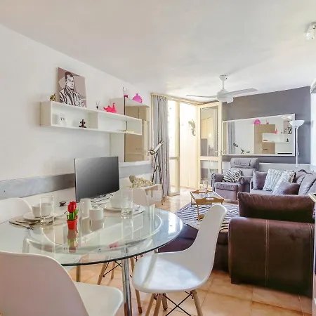 Bright Holiday In With Terrace Las Galletas